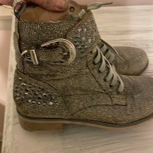 Glitter boots